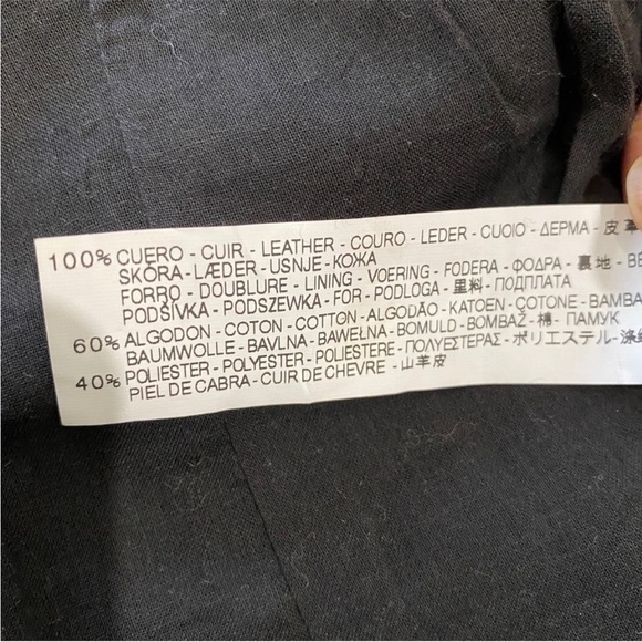 Zara genuine leather blazer - Picture 7 of 10